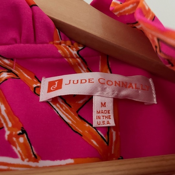 Jude Connally Miley Top Bamboo Lattice Spring Pink Apricot Jude Cloth - Picture 5 of 8